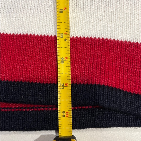 Vintage American flag sweater cotton blend size M - Picture 12 of 12